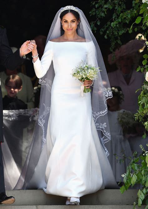 Meghan Markle's Wedding Dress Photos .